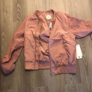 Light pink bomber